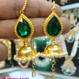 Classic Jhumka Earrings – Jewellery Arts Bd